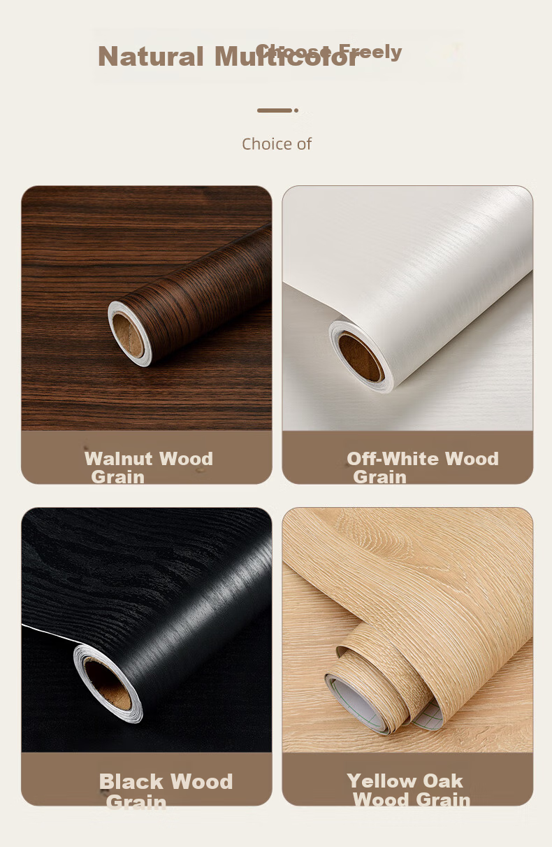 Xinuo Door Sticker Wood Door Renovation Self-Adhesive Full Door Covering Entry Door Color Change Film Renovation Old Door Full Wrap Wood Grain Sticker 10
