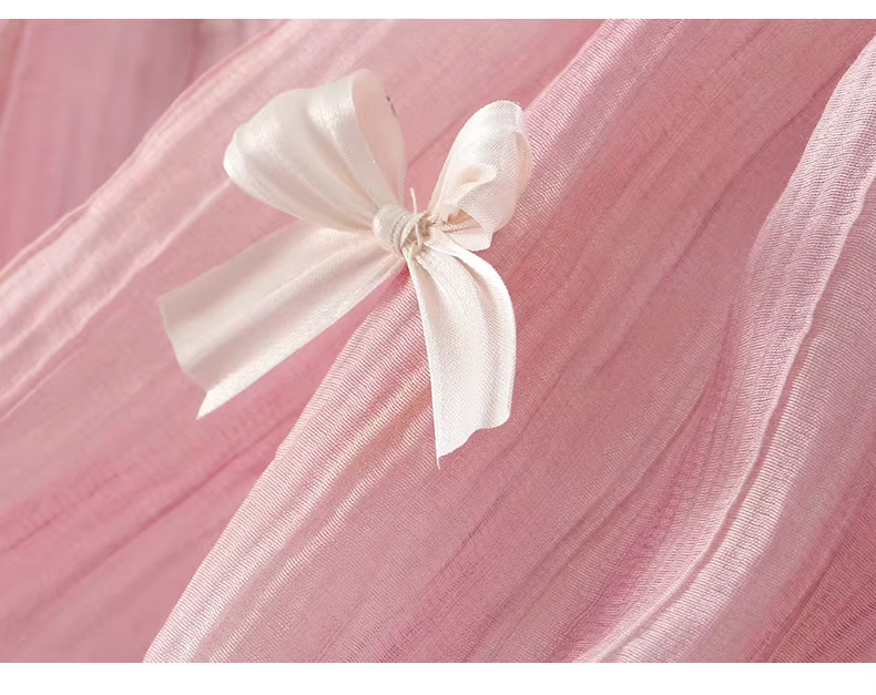 Disney Girls Summer Dress New Children's Tencel Chiffon Princess Dress EQ018 Yingluo Pink Size 130 14