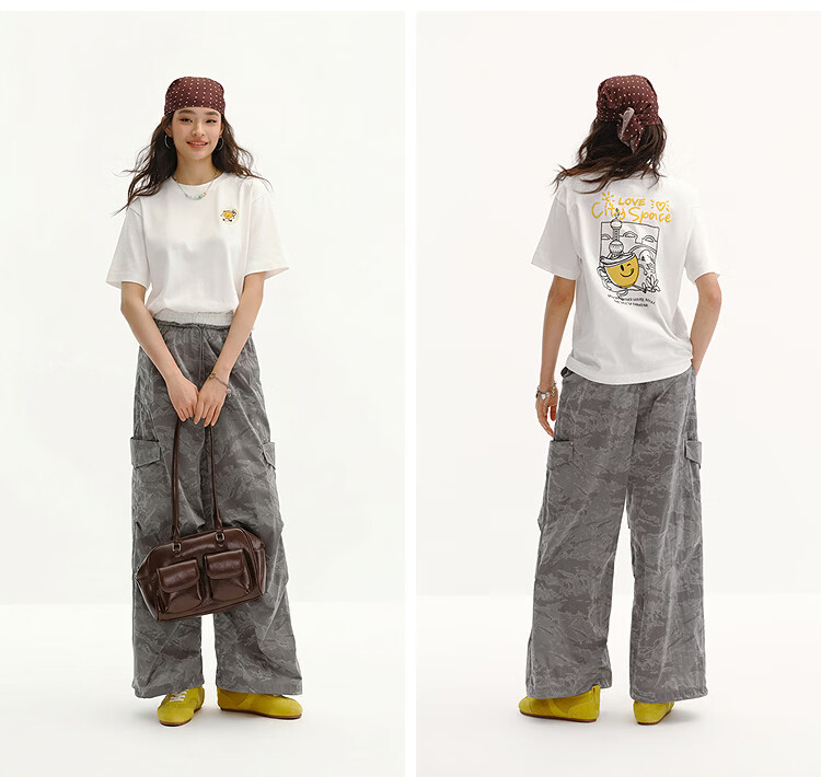 Semir Mall Edition | emoji™ Collaboration Series Women's Summer Printed Short Sleeve T-Shirt 2026 Clothing 101326100023 20