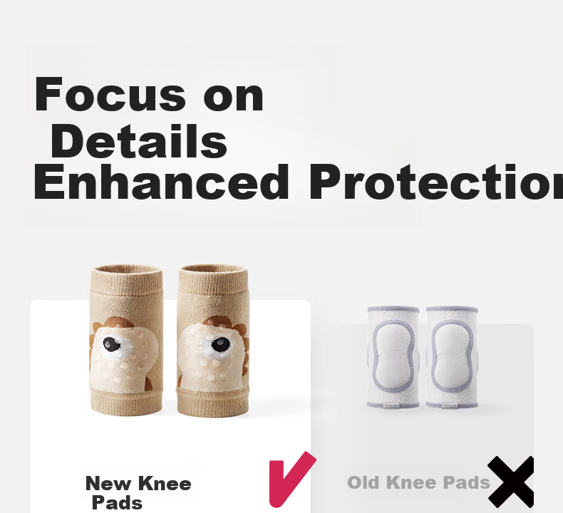 Babycare Baby Knee Pads Crawling Knee Protectors Summer Toddler Walking Knee Guards Youdianmi 4