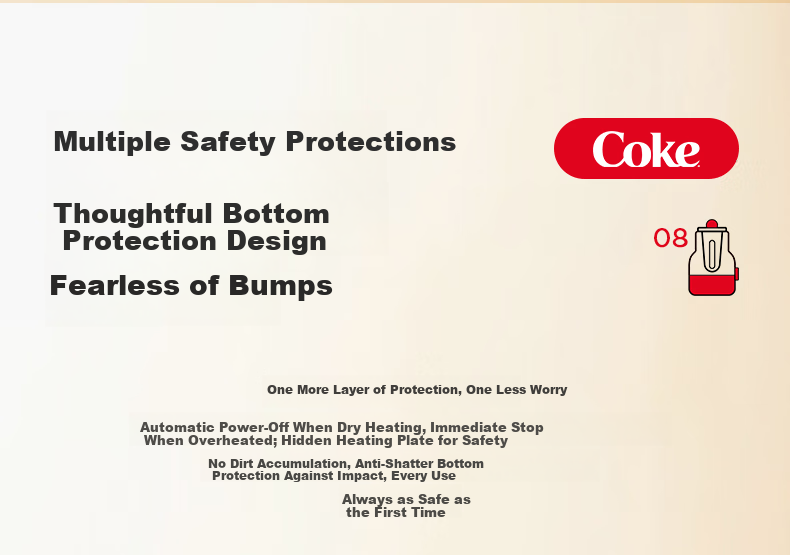 Coca-Cola 1.2L Automatic Health Pot Electric Kettle Tea Maker 24-Hour Constant Temperature Flower Tea Kettle A-YS02GW 8