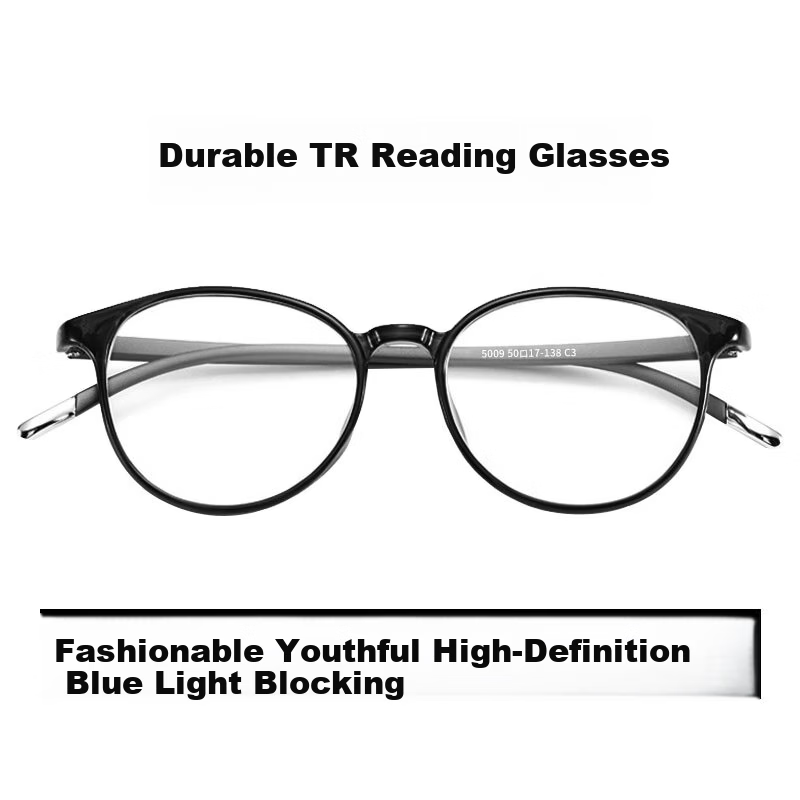 Shiyun Blue Light Blocking Reading Glasses for Women, High-Definition TR Ultra-Lightweight Elderly Presbyopia Glasses Back to School