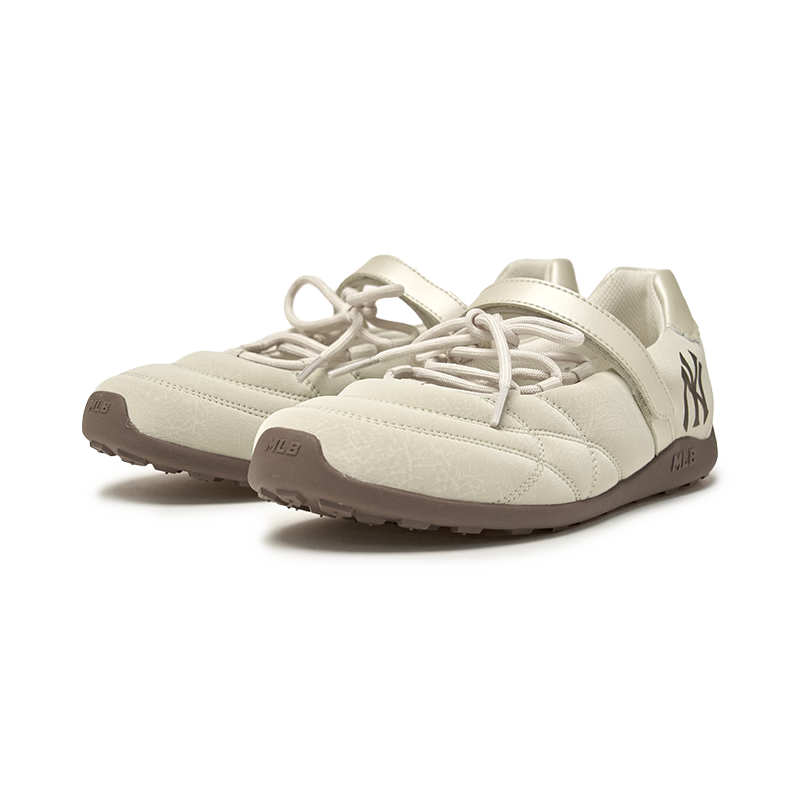 MLB Women's Fashion Versatile Commuter Comfortable Thin Sole Shoes 26 Spring New 3ASXMJ76N-50CRS-225