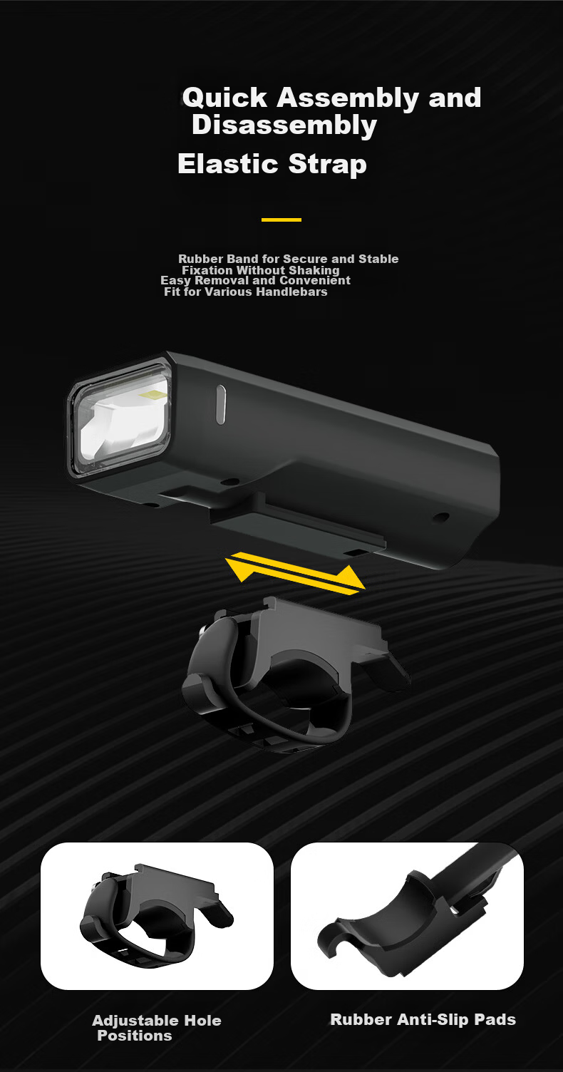 Captain Tas Bicycle High-Brightness Night Riding Front Light Mountain Road Bike Smart Sensor Strong Flashlight Children's Lighting Equipment 10