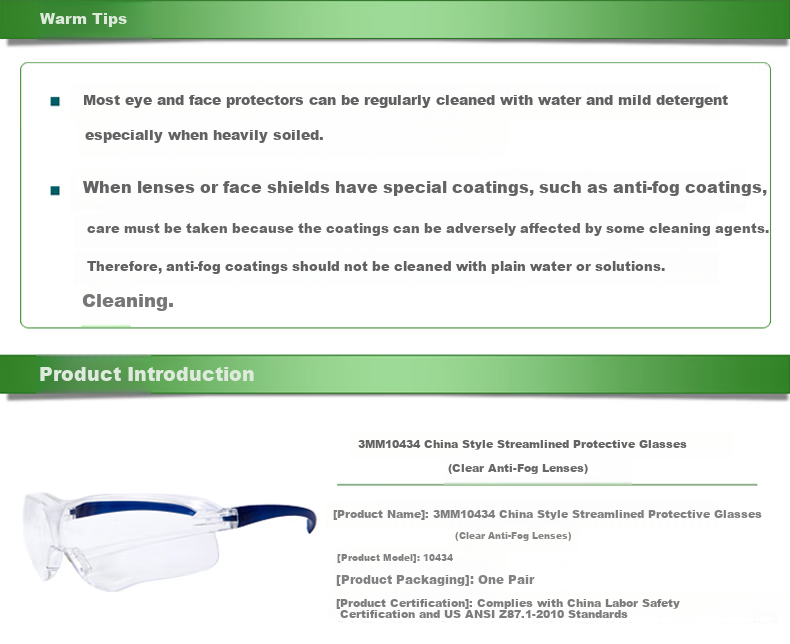 3M Protective Safety Glasses Dustproof Impact Resistant Windproof Goggles Cycling Safety Eyewear 10434 4