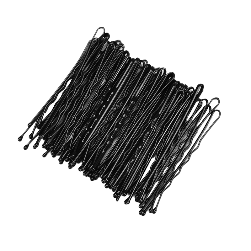 MEIFUYU Black Hair Clip Wave Clip 150pcs Invisible Bun Fringe Clip WH7214