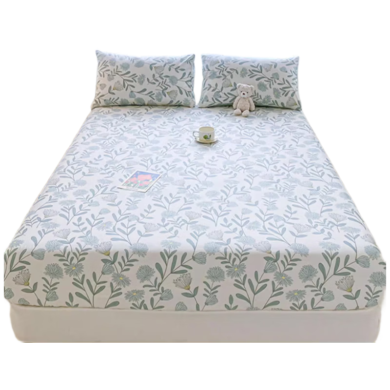 MUJI A-Class 100% Cotton Fitted Sheet Single Piece Double 1.8m Bed Mattress Protector