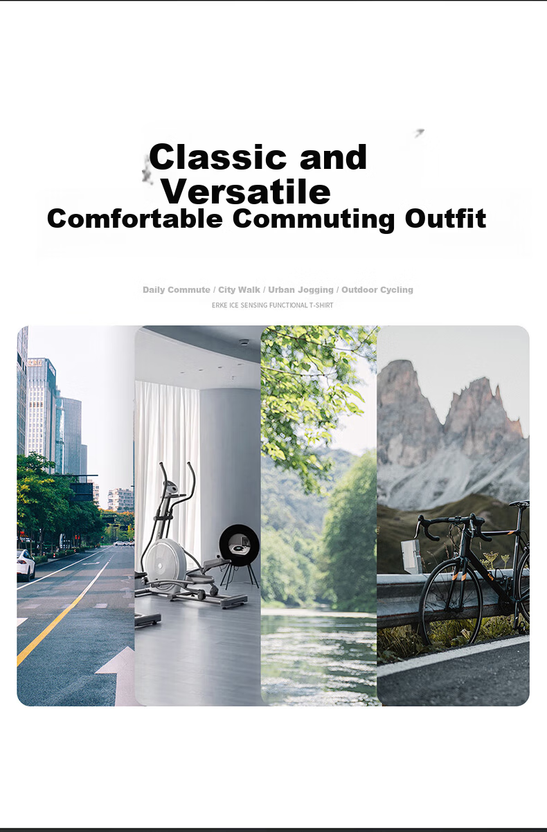 Erke Men's Spring Jacket Cycling Coat Stand Collar Slim Fit High Elastic Running Windbreaker Dark Color Men's Top 6