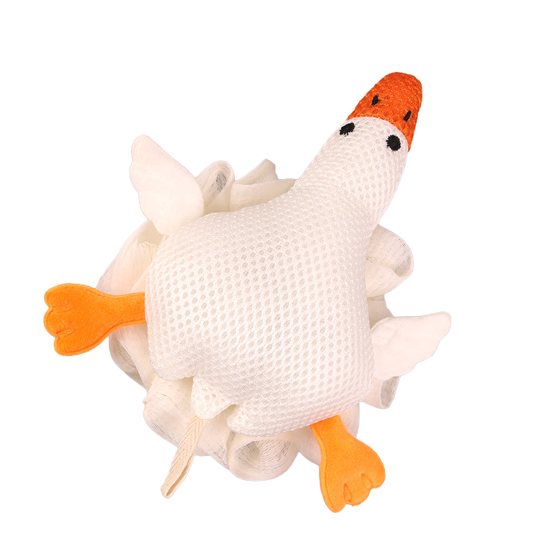 COOKSS Kids Cartoon Bath Shower Puff Soft High-Quality Quick Lather Bath Scrubber