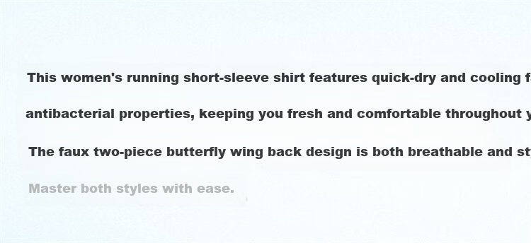 Xtep 2000KM FUN Women's Breathable Quick-Dry Running Printed Moisture-Wicking Summer Short Sleeve Shirt 2
