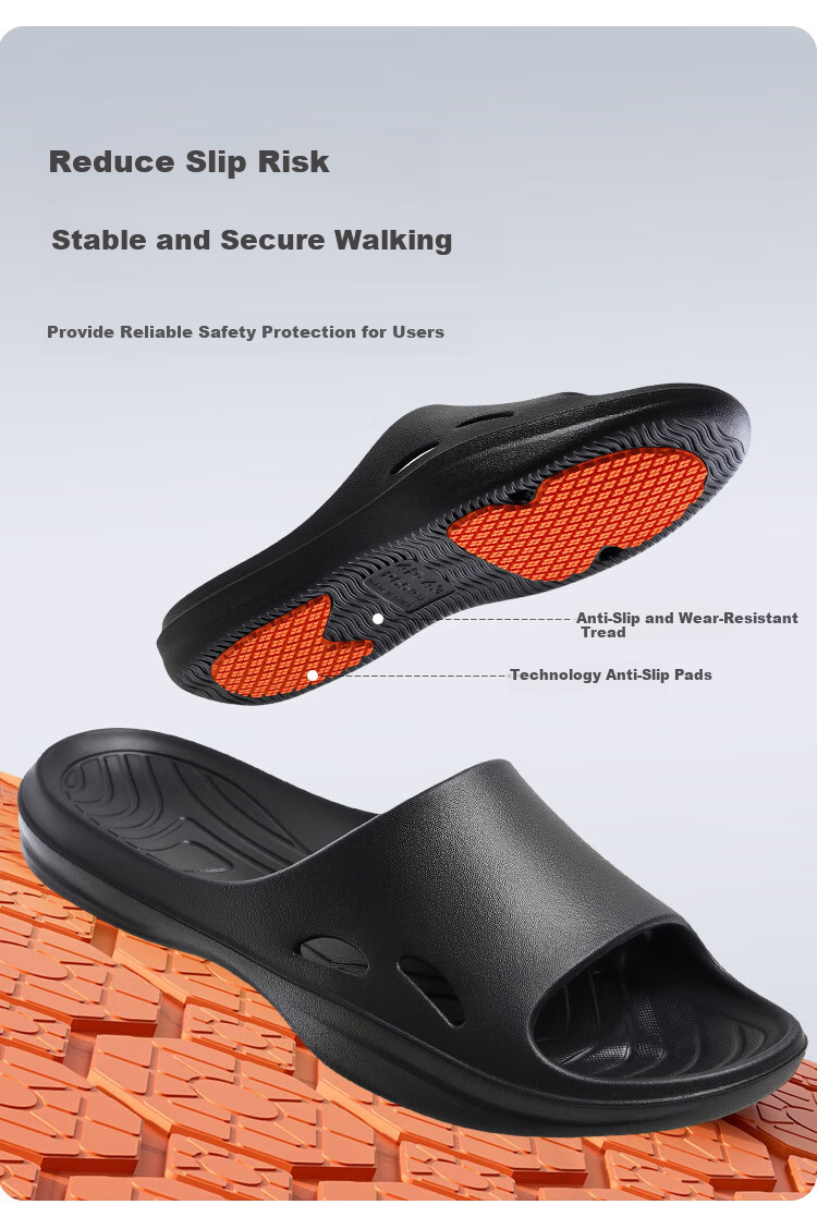 Jiayi Non-Slip Slippers for Men and Women, Home Indoor Bathroom Slippers, Elderly and Pregnant Women Professional Anti-Slip Slippers, Pink Size 36-37 JY6922 8