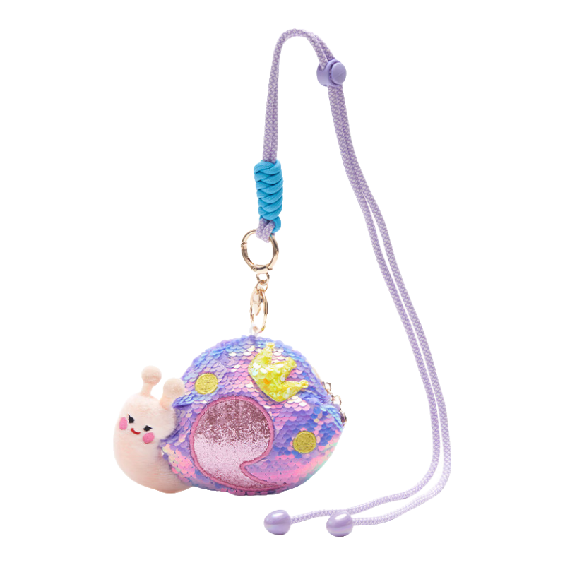 Liangpian Dujiao Shou, Mini Shell Charm Bag, Cute Pendant Doll Crossbody Bag, Hanging Rope Bag, Children's Birthday Toy Gift