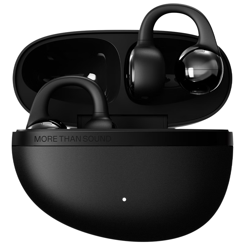 Edifier Auro Clip Clip-on Bluetooth Earphones AI Translation Earbuds Comfortable Secure Fit 35H Long Battery Life Bluetooth V6.1 Obsidian Black
