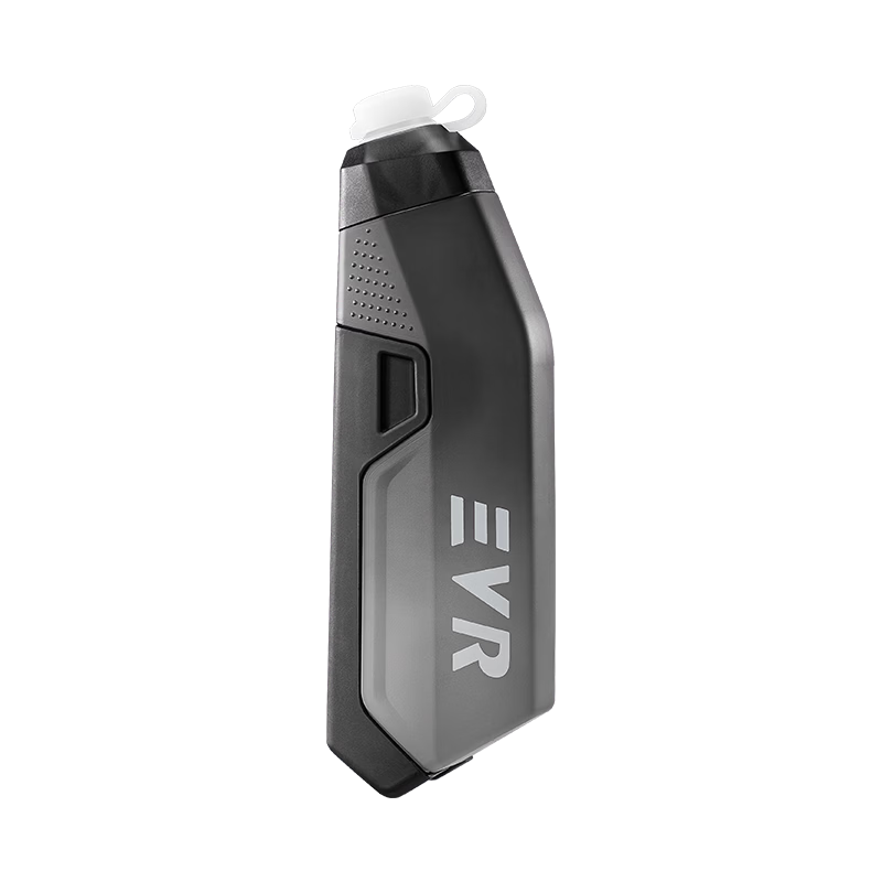 EVR Cycling Water Bottle with Aerodynamic Large Capacity Squeeze Spout and Bottle Cage Road Bike Windbreaker - Gradient Black 610ML