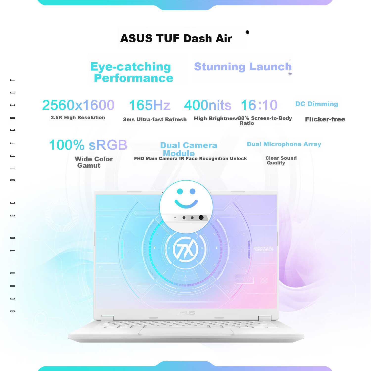 ASUS TUF Dash F15 Air 2026 Ryzen AI Max Edition 14-inch AI Gaming Laptop (Ryzen AI Max+ 392, 32GB RAM, 1TB SSD, 8060S Integrated Graphics, 2.5K) Gray