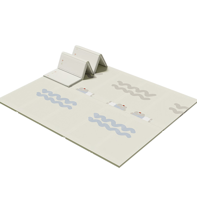 Babybox Antibacterial XPE Foldable Crawling Mat for Babies 180x150x2cm