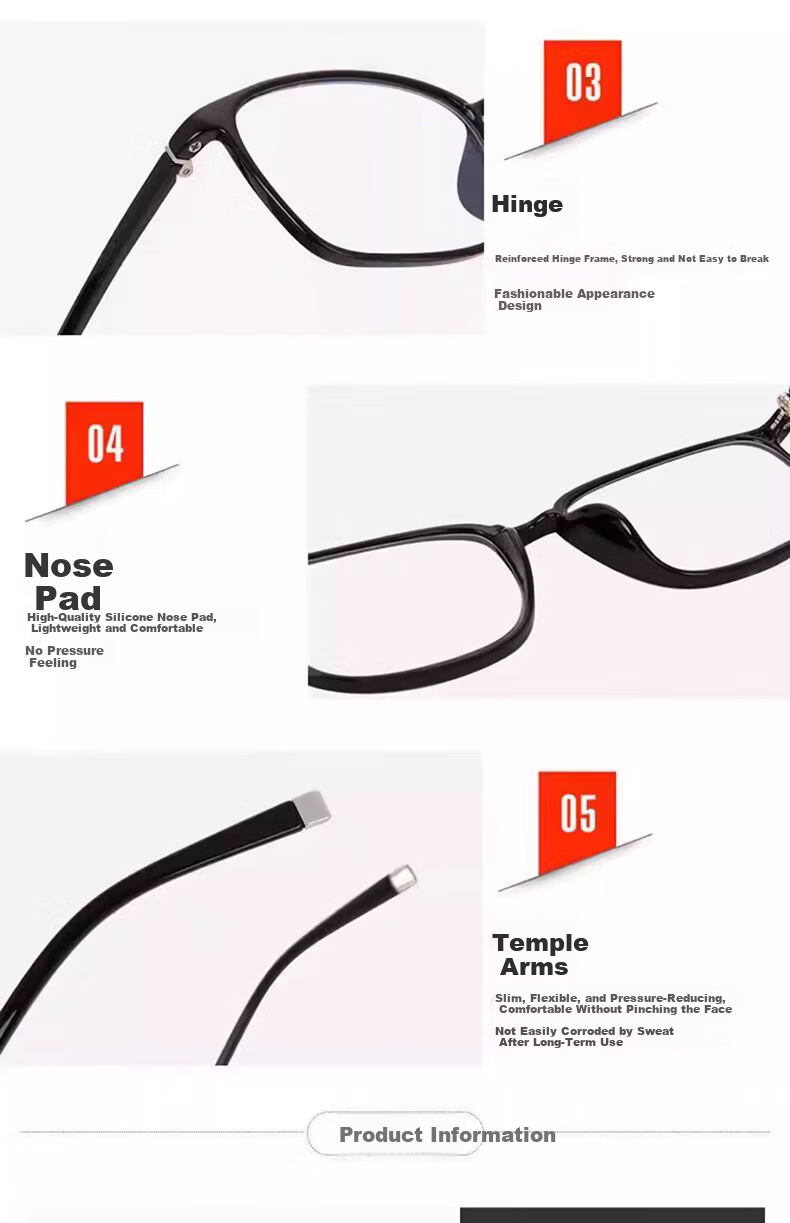Kaponi Anti-Blue Light Reading Glasses for Men And Women, Bifocal High Definition Presbyopic Glasses for Middle-Aged And Elderly, Ultra-Light Multi-Focus Reading Glasses for Presbyopia 16