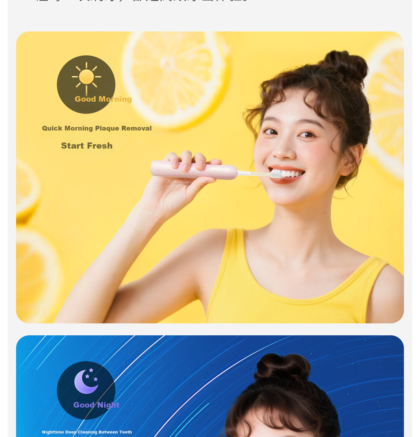 Infly Electric Toothbrush Sonic Vibration Soft Bristles Gum Care Rechargeable Smart Adult Unisex Couple Birthday Gift T20pro Silver Moonlight Silver 5