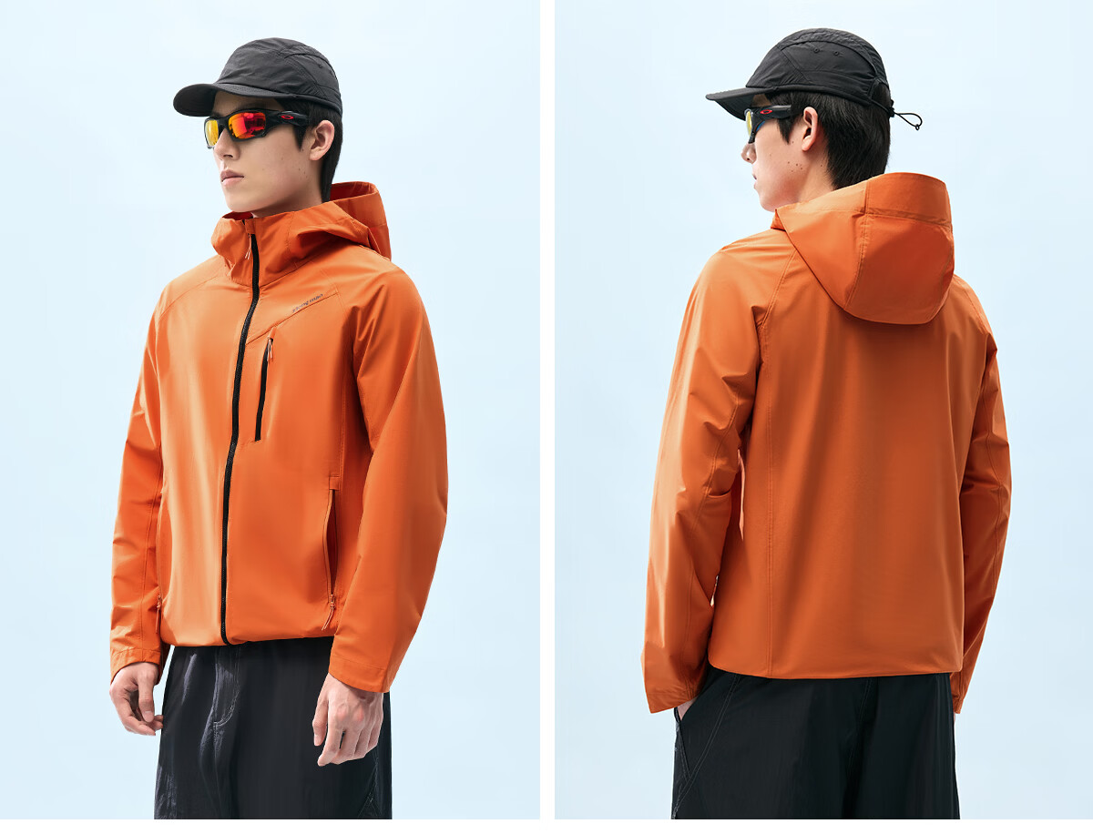 Xiongmao Liu Yifei Same Style [Wanye Soft] Hooded Soft Shell Jacket, Water-Repellent, Windproof, Slim-Fit Coat for Women 1176 43