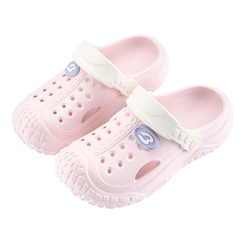 BALABALA Boys' Summer Breathable Closed-Toe Outdoor Lightweight Kids' Sandals Girls' Beach Shoes Children Youth Slippers