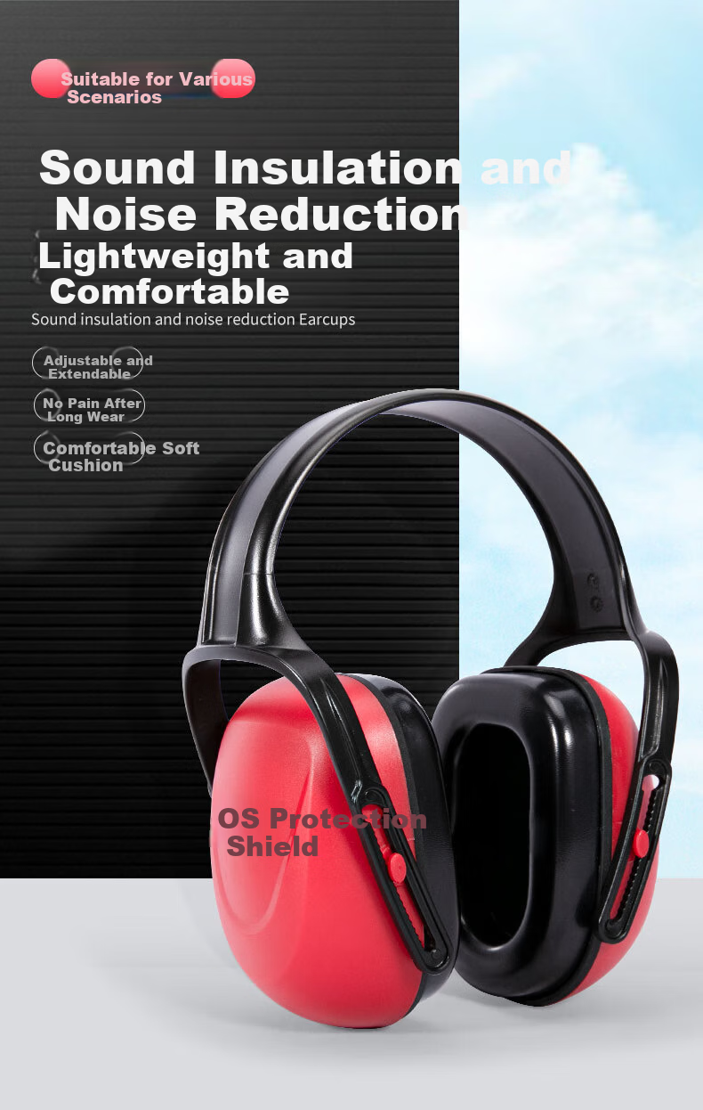 BDS Professional Noise Reduction Ear Muffs Industrial Grade Workshop Factory Noise Cancelling Headphones EM-5008 1