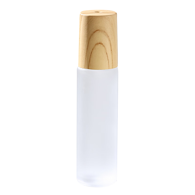 Chense Rollerball Perfume Dispenser, Glass, 10ml, Portable Sample, Lip Oil, Roller Ball Applicator, High-End Essential Oil Empty Bottle