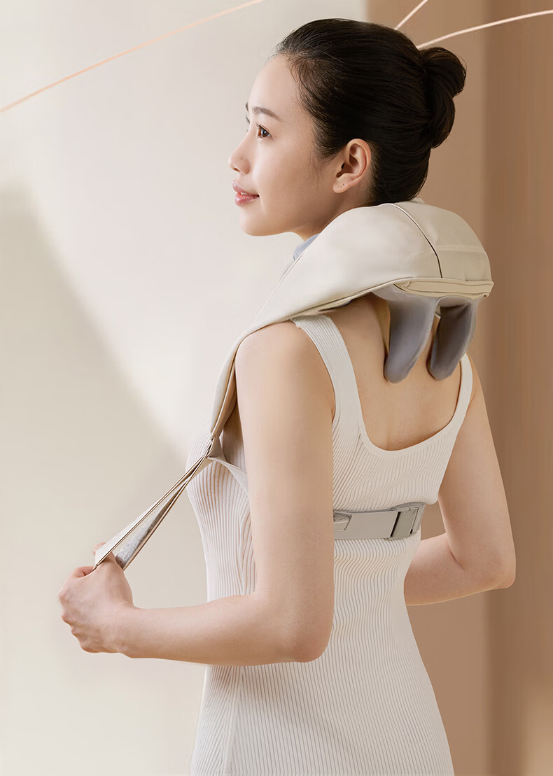 KONKA Cervical Massager Shoulder and Neck Massager Full Body Kneading Massage Heating Pad Practical Birthday Gift for Mom and Dad 3