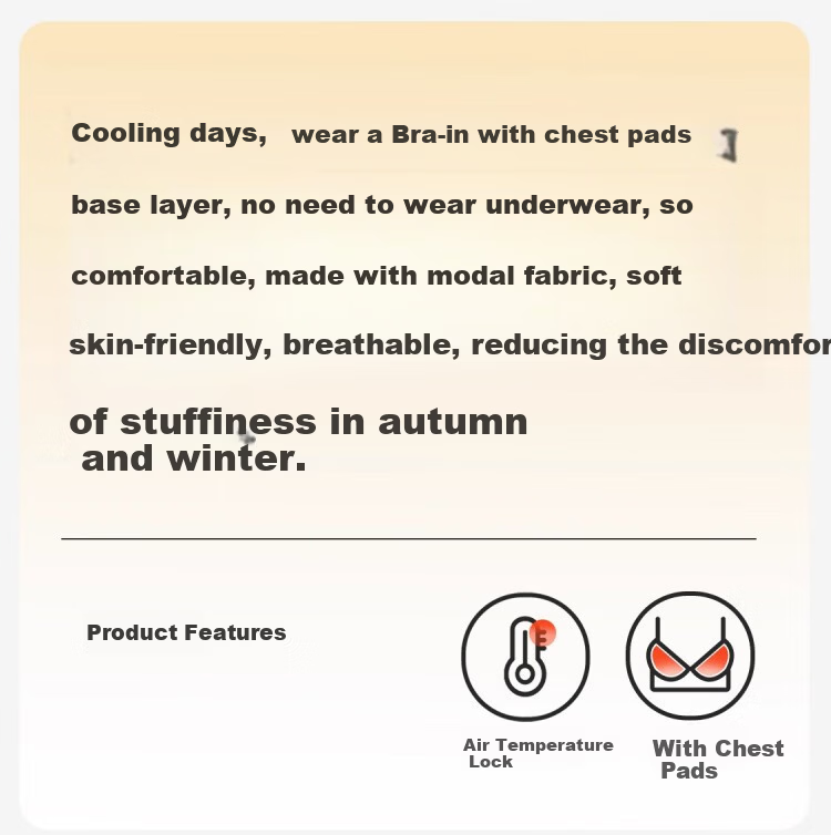 NEIYIN Women's Thermal Underwear Set with Chest Pad, Ultra-thin Seamless Base Layer, Autumn Top and Bottom, Black, M 1