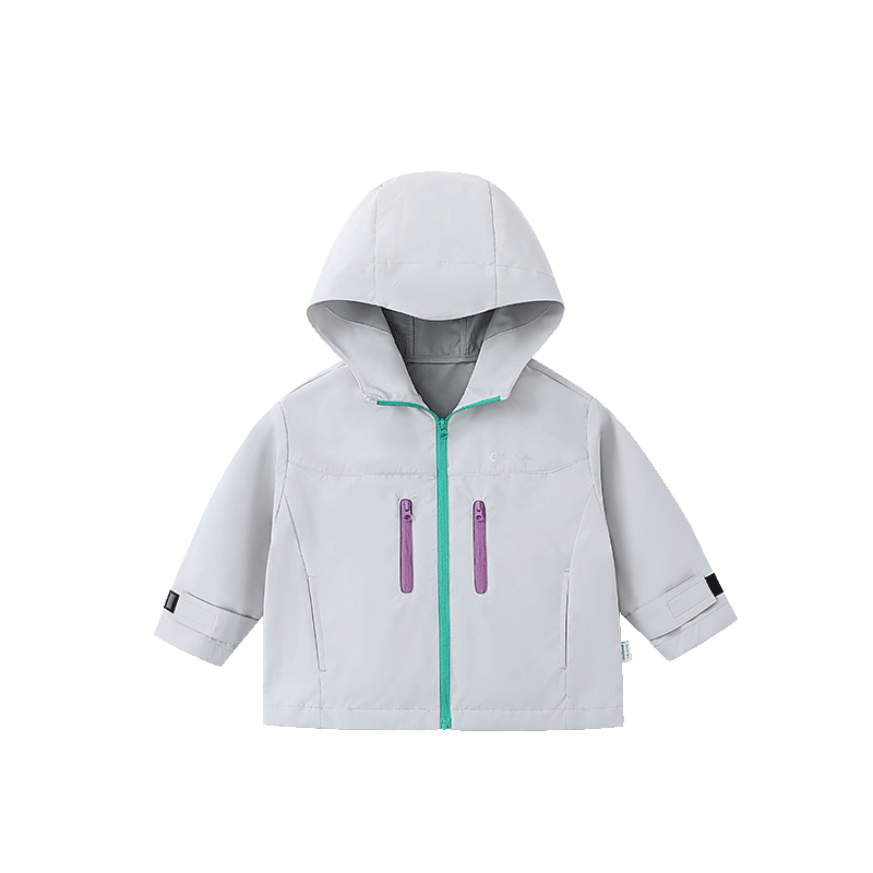 Ciciibear [Xiaodanjiaosanfang] Ciciibear Baby Windbreaker Jacket for Boys And Girls, Spring And Autumn Style 2025 New Model Children's Soft Shell Coat