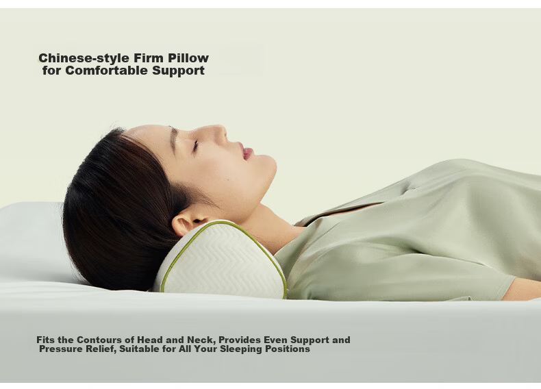 Grace Comfortable Panda Neck Support Pillow Adult Skin-Friendly Breathable Buckwheat Husk Herbal Firm Pillow Core 9