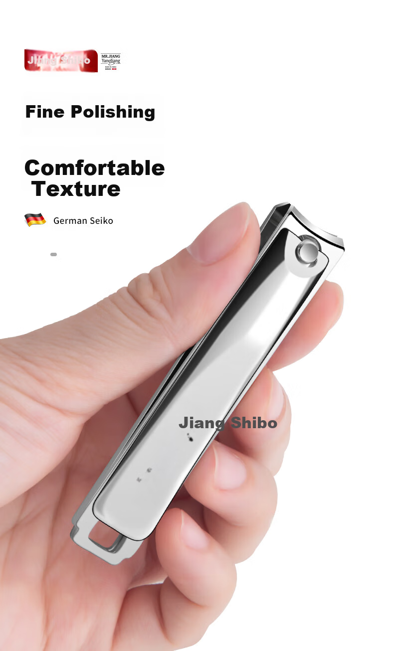 Master Jiang Premium 3-Pack Large Nail Clippers with Angled Edge for Nail Groove, Flat Tip Cuticle Clippers 10