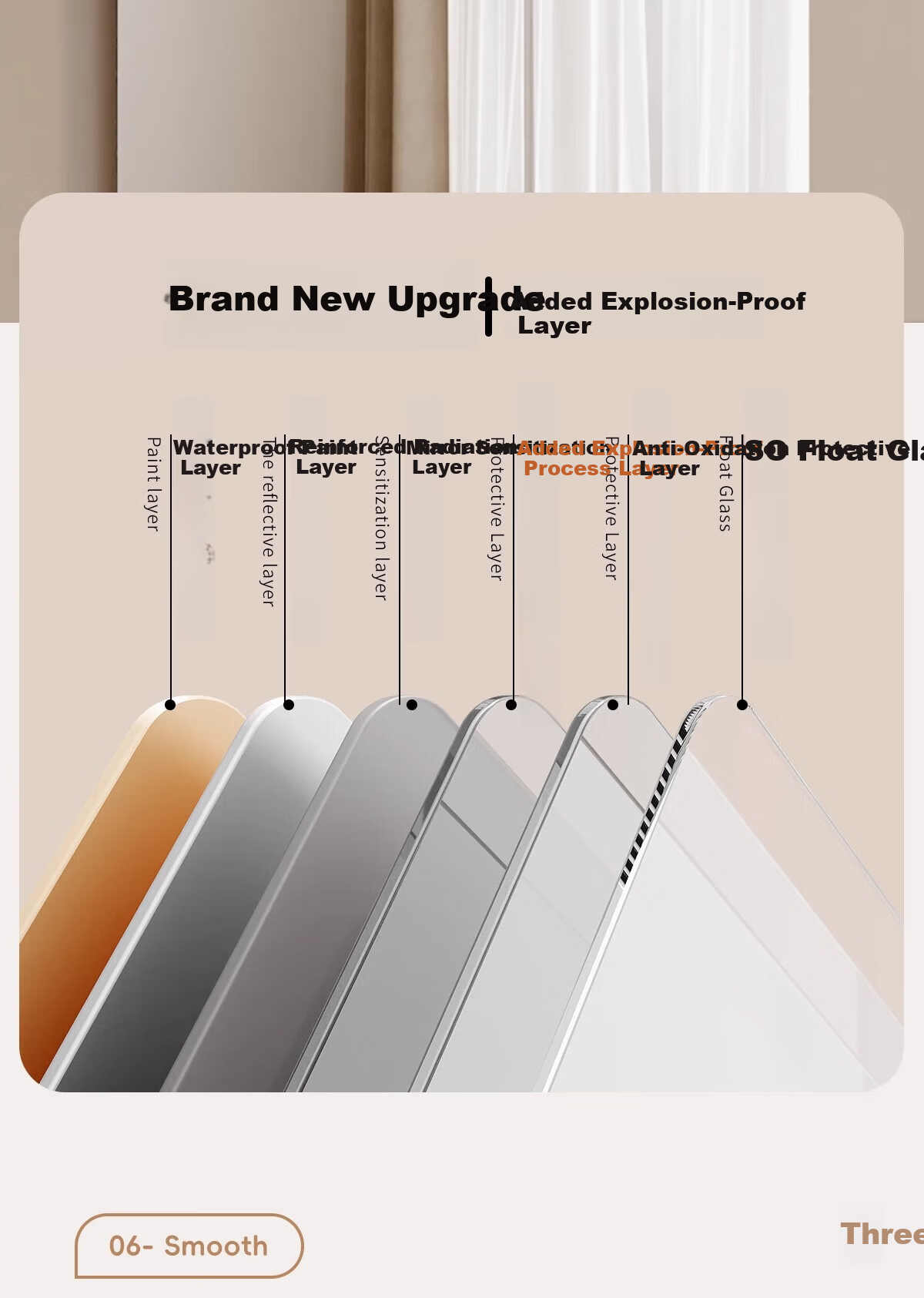 Xiaojiang Self-Adhesive Wall Mirror Full-Length Dressing Mirror for Home Bedroom Makeup Wall-Mounted Stick-On Mirror 40x150cm 10