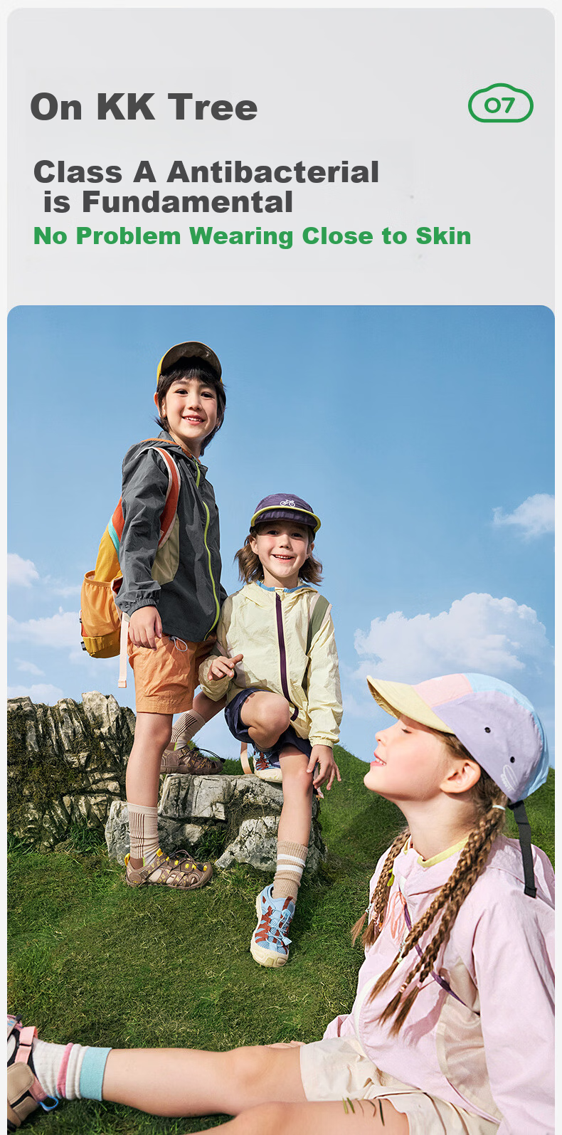 Kocotree KK Tree Kids Sun Protection Jacket Cooling Breathable Outdoor Hooded Sunproof Mesh Shirt for Boys and Girls 19