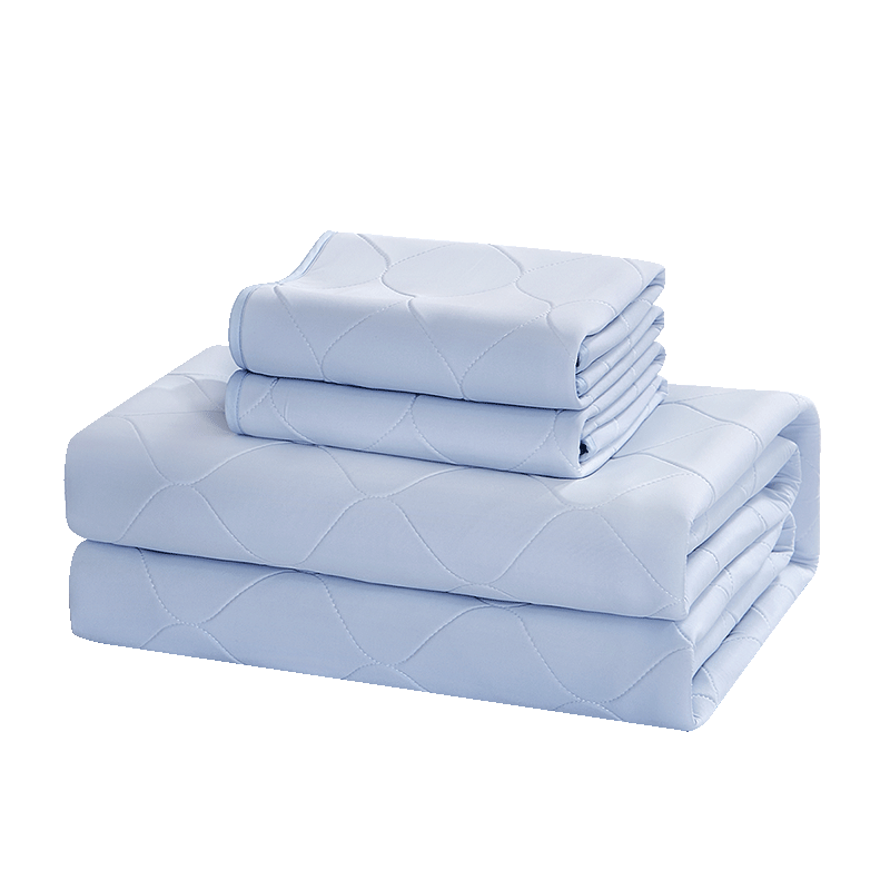 FUANNA Class A Antibacterial Washable Cooling Mat Summer Natural Cool Feeling Three-Piece Fitted Sheet Set 150×200cm