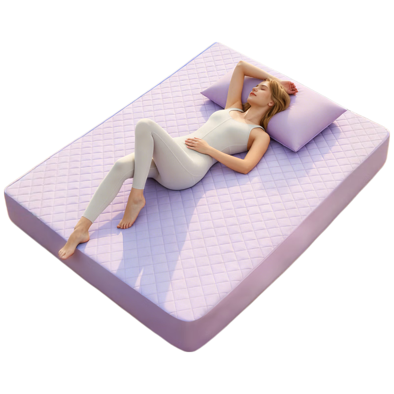 Shuimudao [Friend Recommendation] Class A Maternity And Baby-Grade Cooling Mat, Silk Filling Fitted Sheet, Single Or Double Size 1.5x2 Meters, Machine Washable