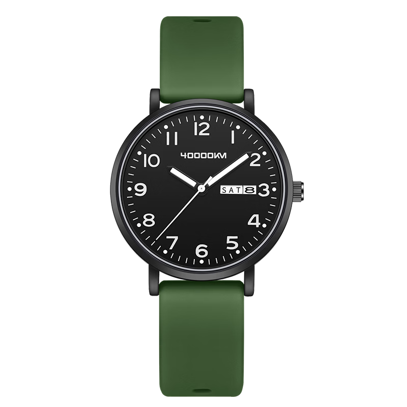 40,000 KM Student Exam Watch for Boys and Girls, Middle and High School, Silent Mechanical Quartz Watch for Civil Service and Graduate Exams