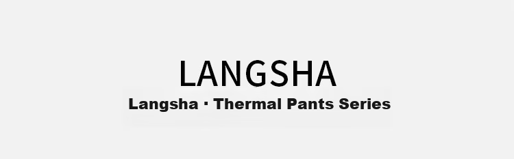 LangSha Men's Thermal Underwear Wool Silk Adjustable AB Side Comfortable Breathable Antibacterial Heating Thin Base Layer Pants Winter 1