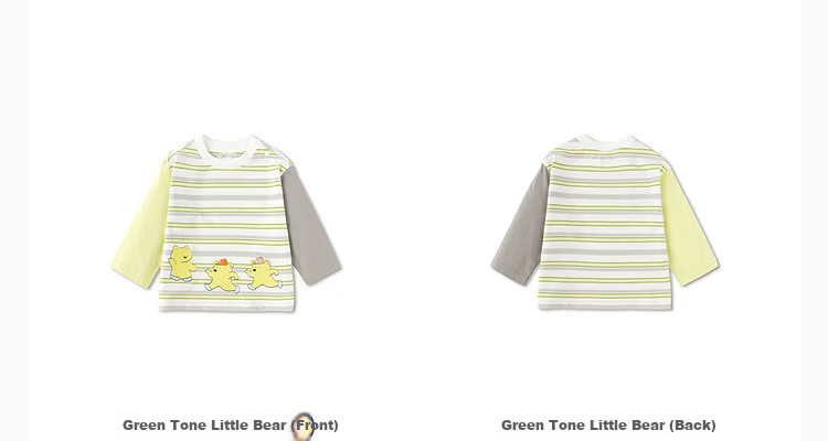 BALABALA 【balaOne】 Kids Long Sleeve T-Shirt Boys and Girls 2026 Spring Autumn Cotton Cute 7