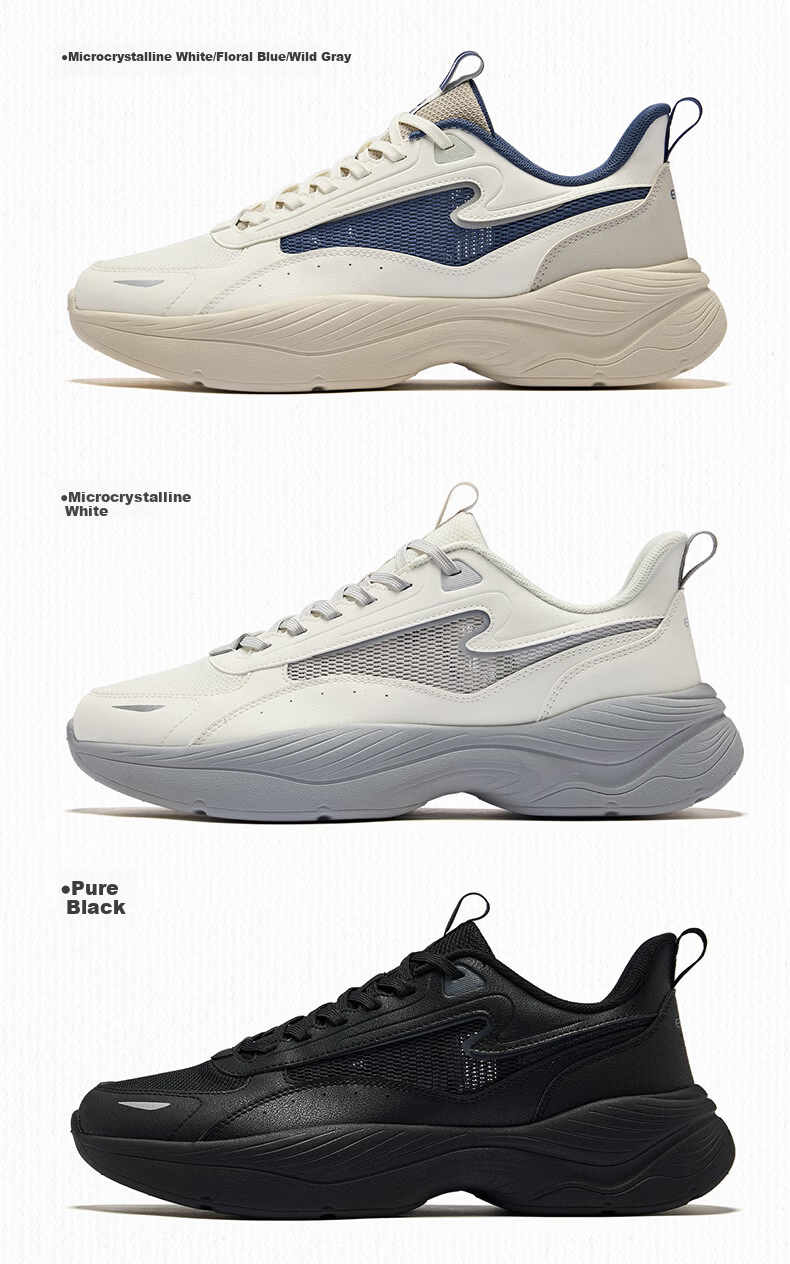ERKE Casual Men's Shoes Sports Shoes 26 Spring New Comfortable Versatile Soft Sole Lightweight Casual Running Shoes | Shuxing 2.0 11