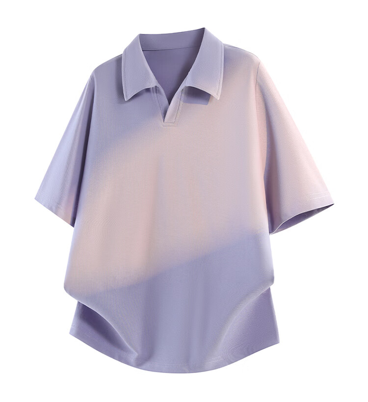 TUCANO Women's Short Sleeve Seagull Collar Polo Shirt Business Casual Versatile Commuter Base Layer Top White 3XL 18