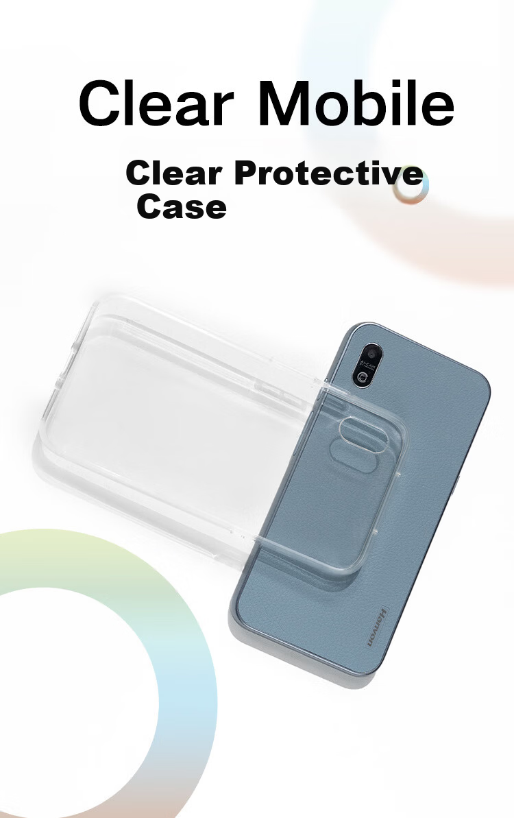 Hanvon Clear Mobile E-Ink Reader, Blue Protective Case 1