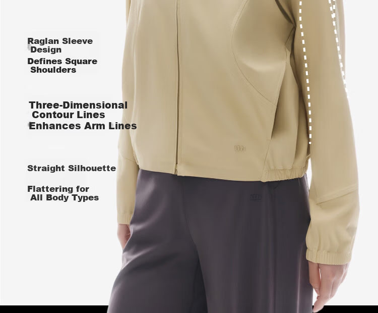 Beneunder Women's Sunscreen Jacket Outdoor Quick-Dry UV Protection UPF50+ ES001 Frost White XL 29