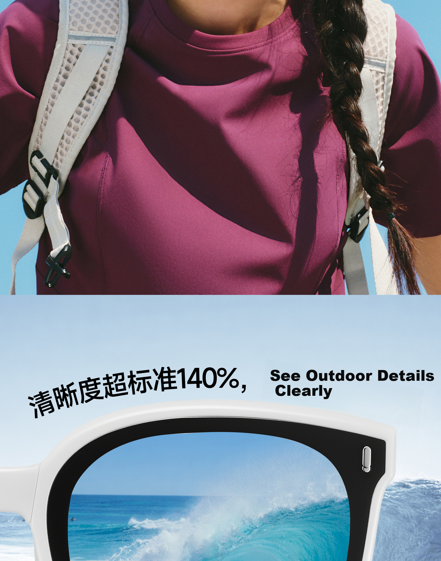 Banana Under Sunglasses Large Square Round Frame Unisex New Driving Outdoor Travel HD Folding Sunglasses FD025 6
