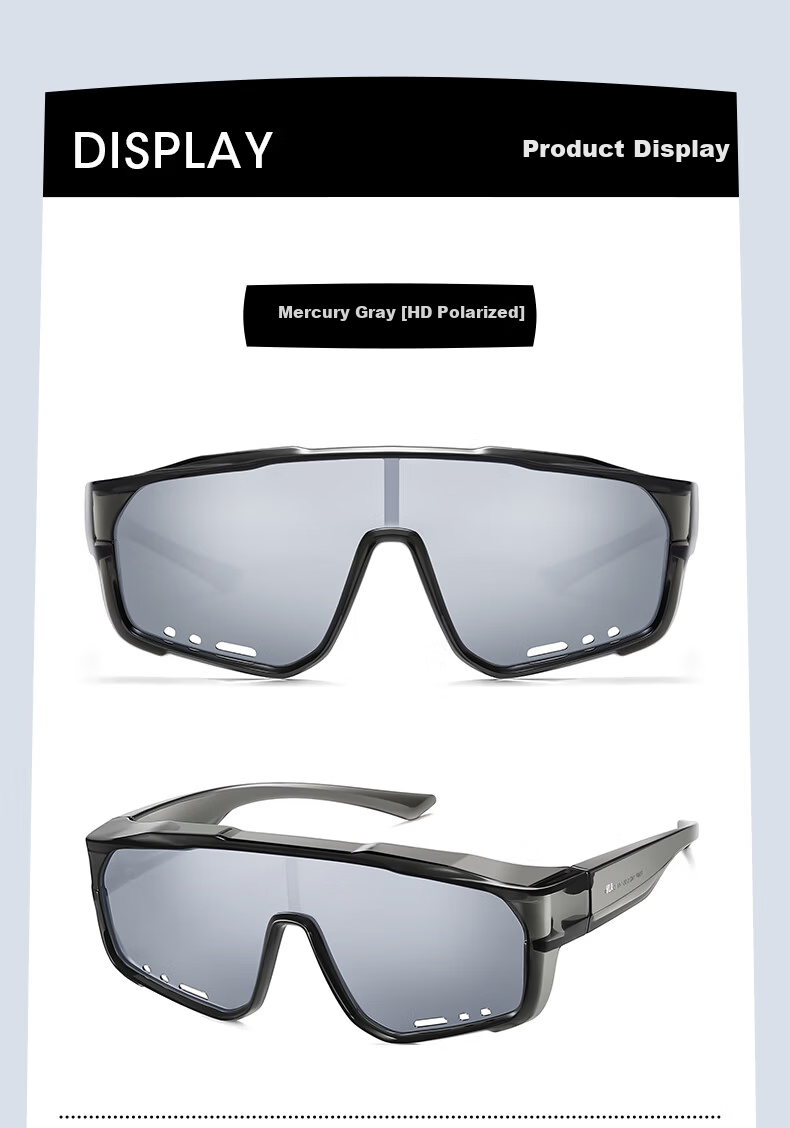 HLA Polarized Prescription Clip-On Sunglasses for Men and Women Outdoor Sports Cycling Driving UV Protection 15