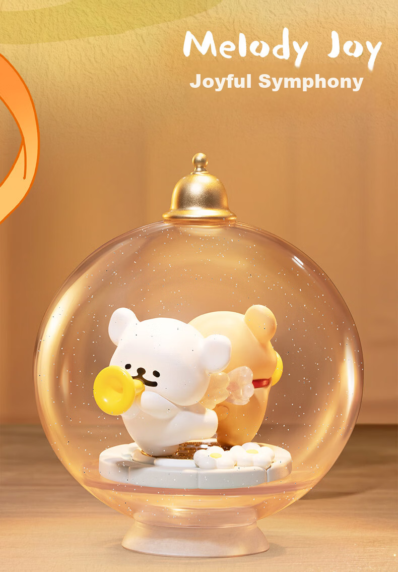 Funism Year of the Horse Gift Funism Line Art Puppy Mini Gift Ornament Collectible Blind Box - Single Piece 15