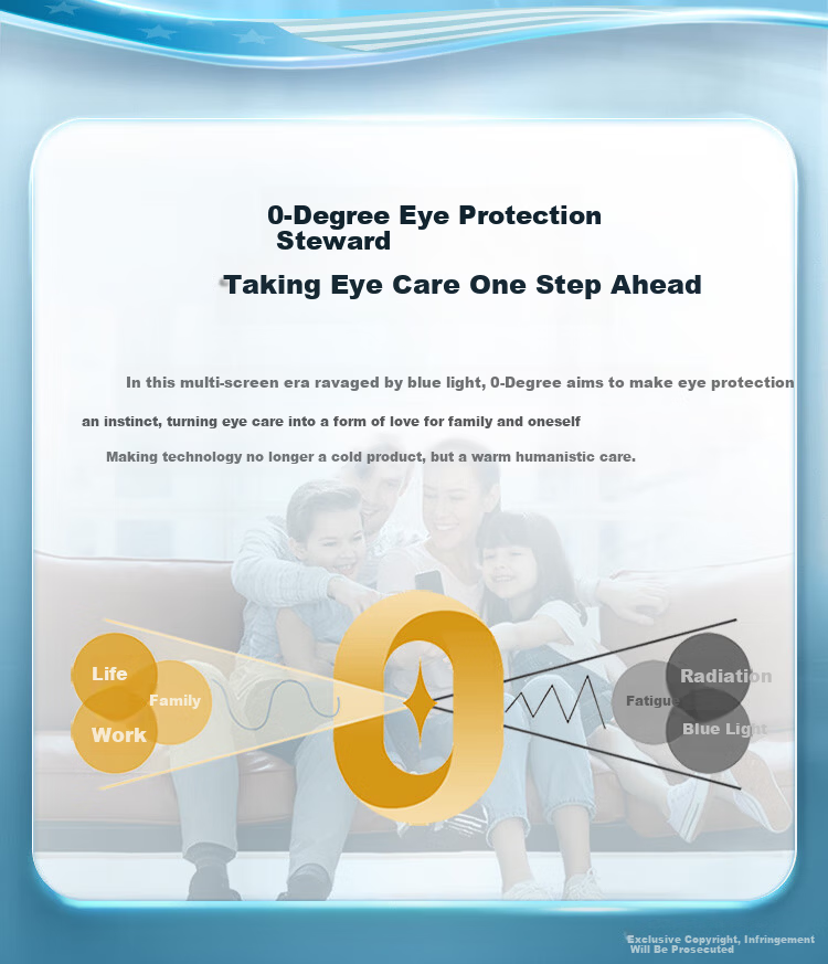 PERFECTSIGHT (0 Degree) Tempered Glass Screen Protector for Apple iPhone 15 Pro, Rare Earth Eye Protection, High Transparency, HD Anti-Blue Light, Drop Resistant, Anti-Fingerprint Protective Film 11