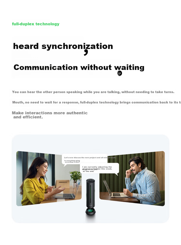 Insta360 Wave AI Omnidirectional Microphone Speaker 360° 5m Pickup Noise Reduction Wireless Bluetooth USB Plug-and-Play Tencent Certified Agile White (Recommended by Luo Yonghao) 12