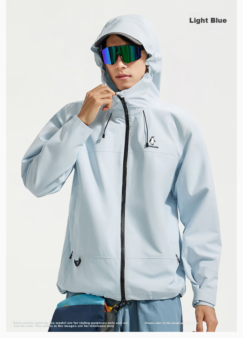 Penguin [Zeng Hui Same Style] Yulin Hard-core Windproof Waterproof Outdoor Sports Jacket M36BA31008 28