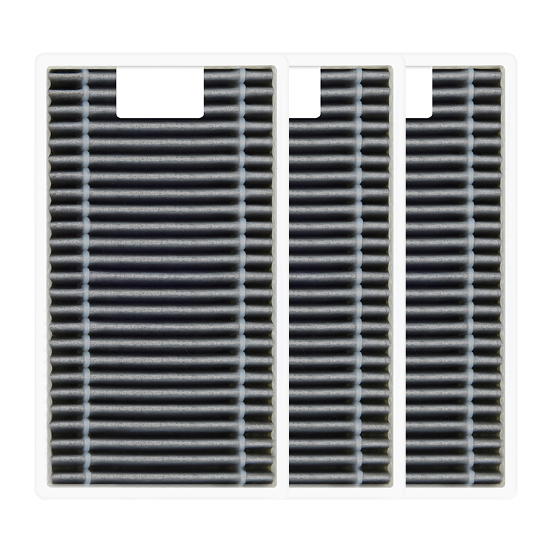 ECOVACS Robot Vacuum Cleaner Odor-Removing Antibacterial Filter Cartridge x3 (Compatible with T90 Series/X12 Series) [Accessories]