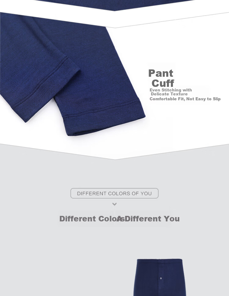 Pierre Cardin Men's Thermal Slim Fit Base Layer Pants 10-Level Antibacterial Autumn Winter Underwear High Elasticity Long Johns 13